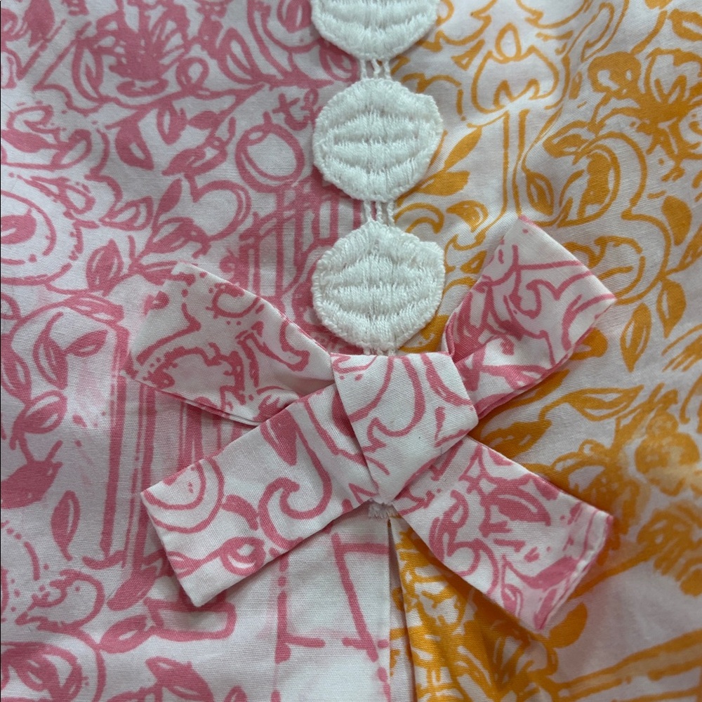Lilly Pulitzer Jubilee Tenley Shift Toile Dress Sz 4 - Picture 7 of 8